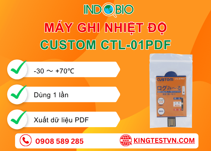 Tổng quan máy ghi nhiệt độ Custom CTL-01PDF